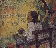 Paul Gauguin Baby oil painting on canvas